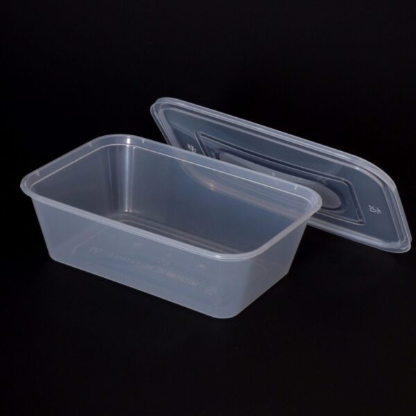 650cc plastic food container (250 sets) - Image 2