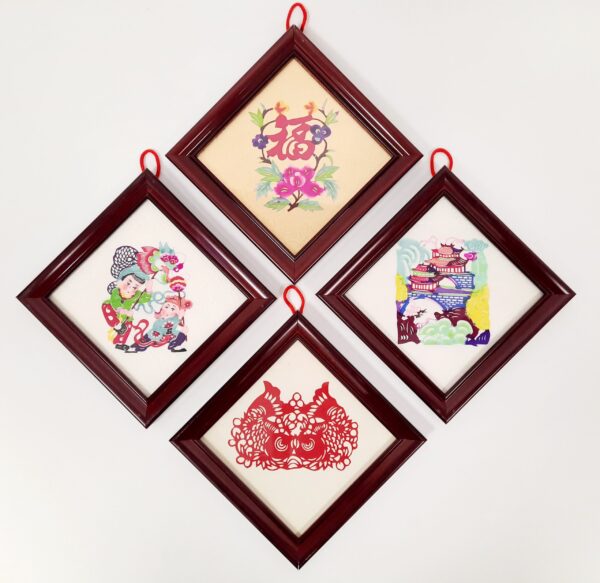 Paper Cutting Picture, Small. 10pcs