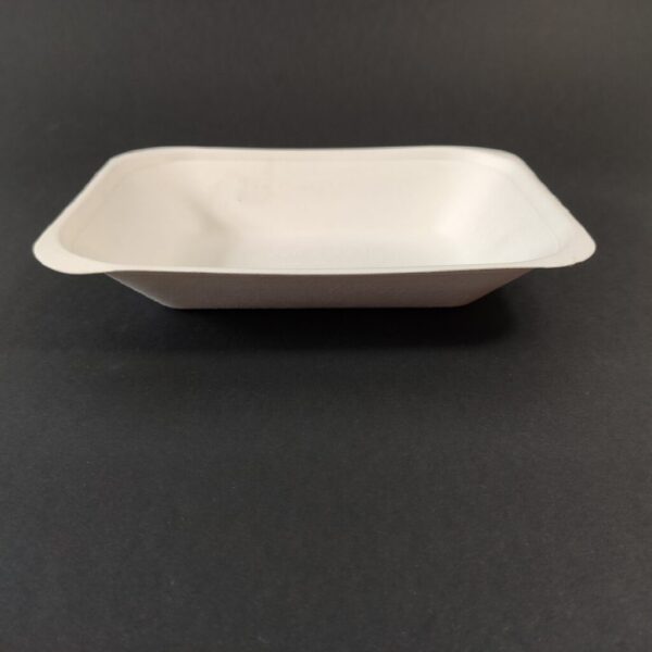 Bagasse Food Tray (Small) - (500pcs) - Image 2