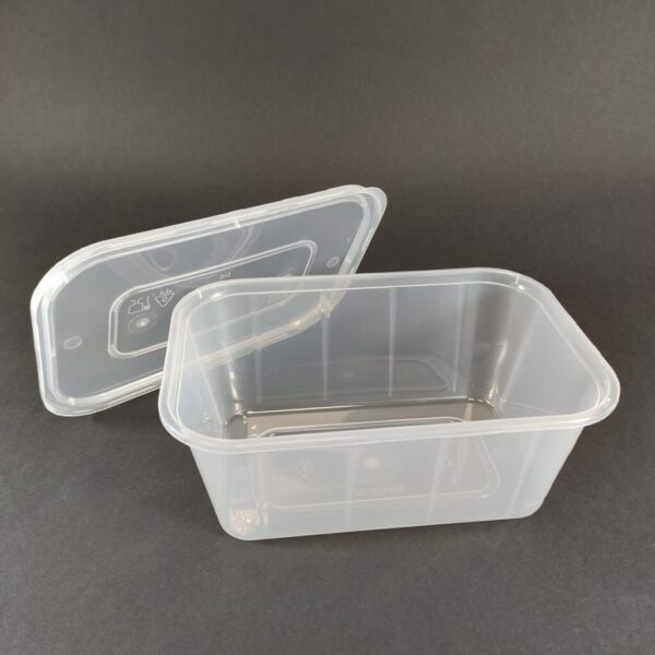 1000cc plastic food container (Economy) (250 sets) - Image 3