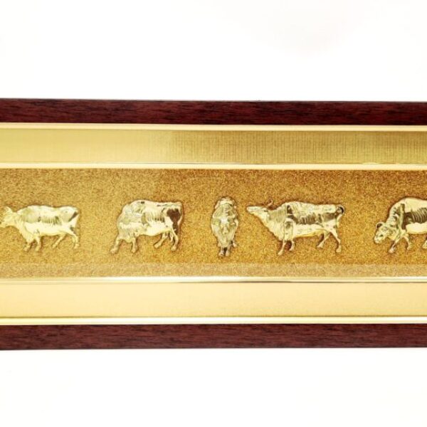 Framed Oxen