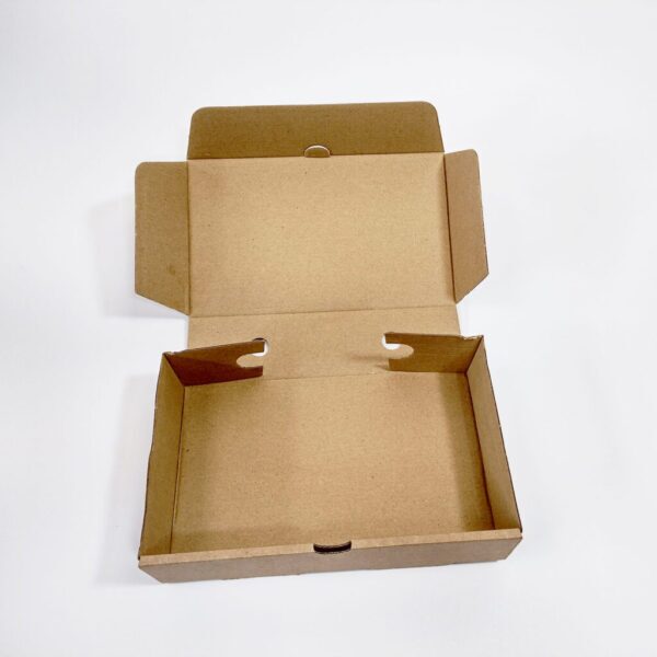 Premium Kraft paper meal box small (100pcs) - Image 4