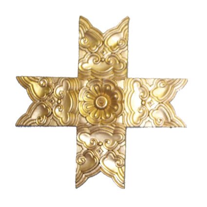 Gold Plastic Decoration