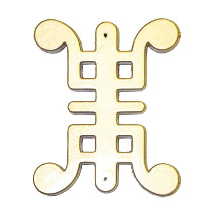 Gold Plastic Decoration