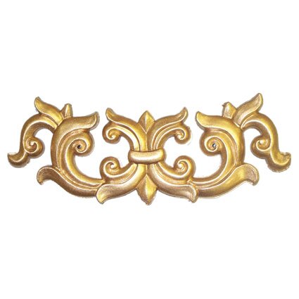 Gold Plastic Decoration