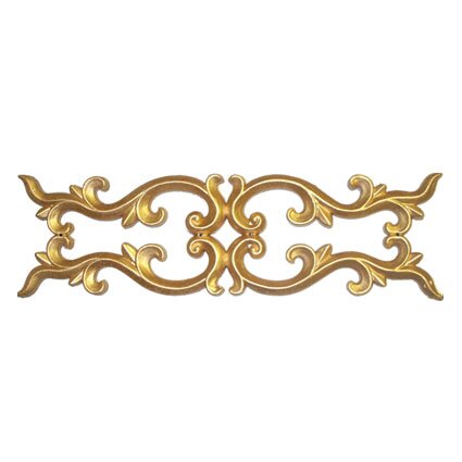 Gold Plastic Decoration