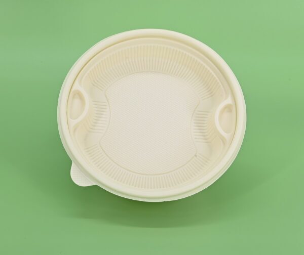 (BIO-D) Corn Starch Bowl Container with Inner Tray 1000ml, 120pcs/ctn - Image 3