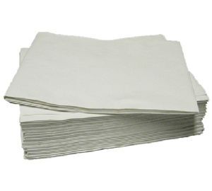 Economy WHITE Folded Table Cover (250pcs)