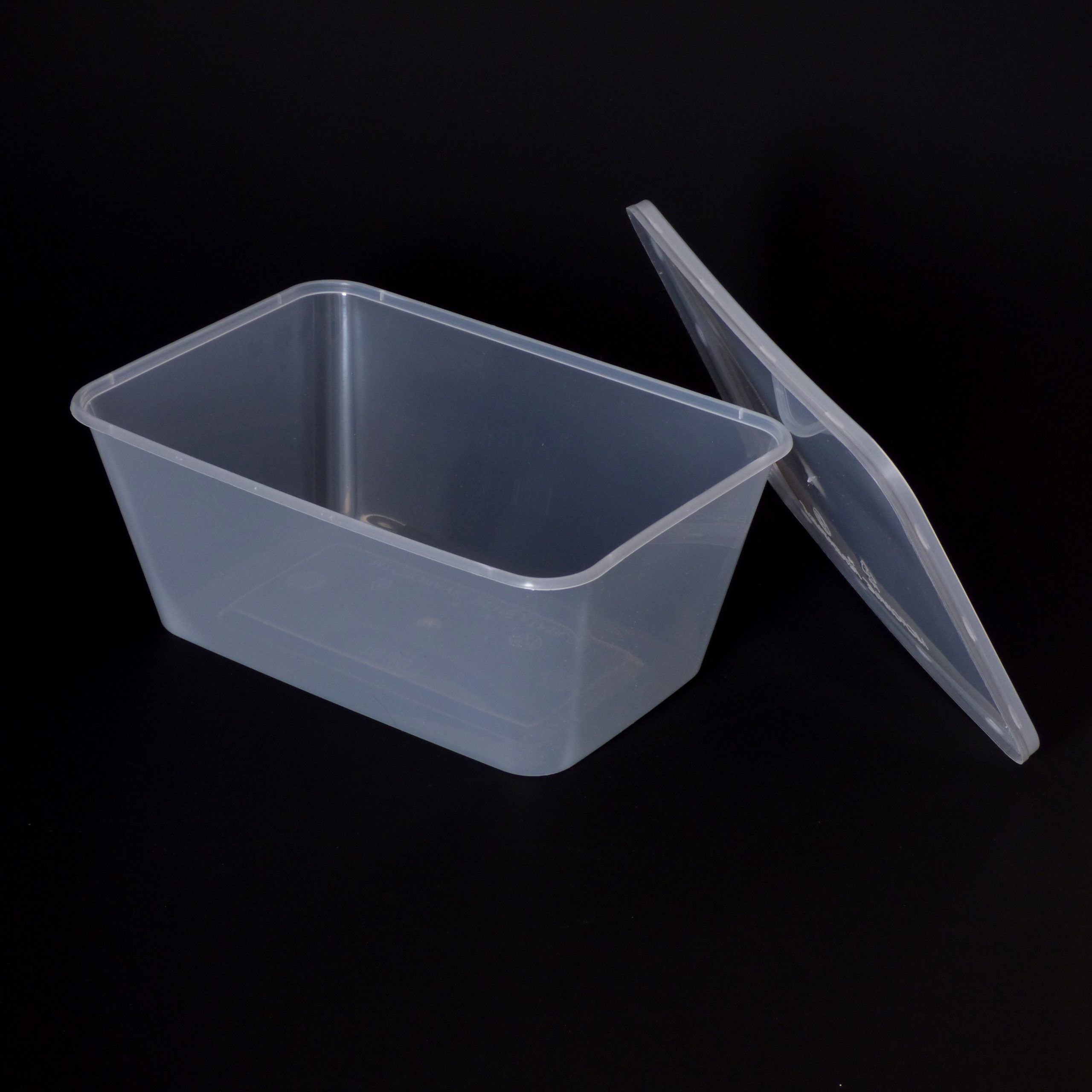 1000cc Rectangular Food Container (250 sets) - Image 3