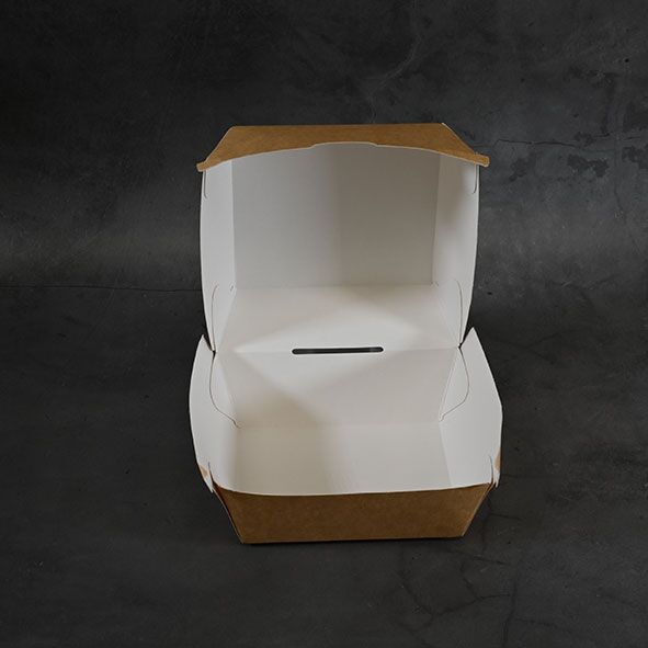 Disposable Kraft Burger Box (500 sets) - Image 6