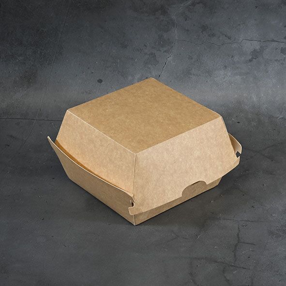 Disposable Kraft Burger Box (500 sets) - Image 4