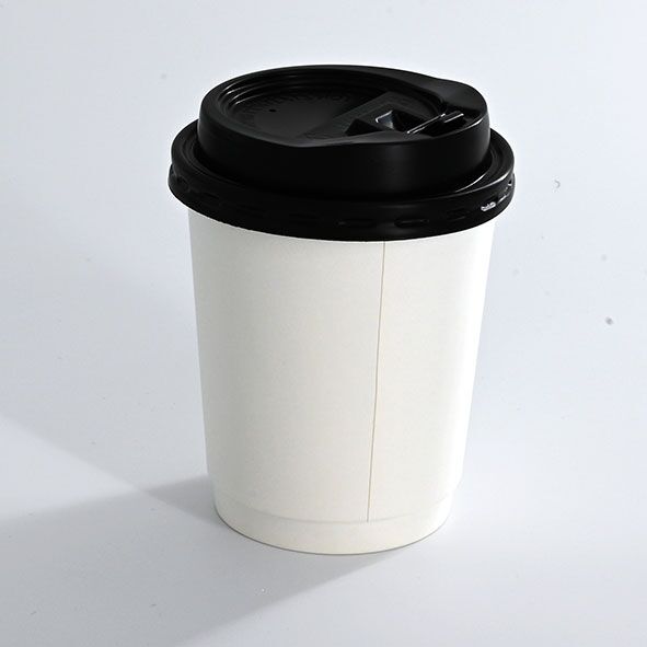 White Double Wall Disposable Coffee Cup ( Lids sold Separately ) - Image 3
