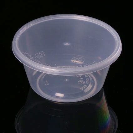 12oz Round Food Container (250 sets)