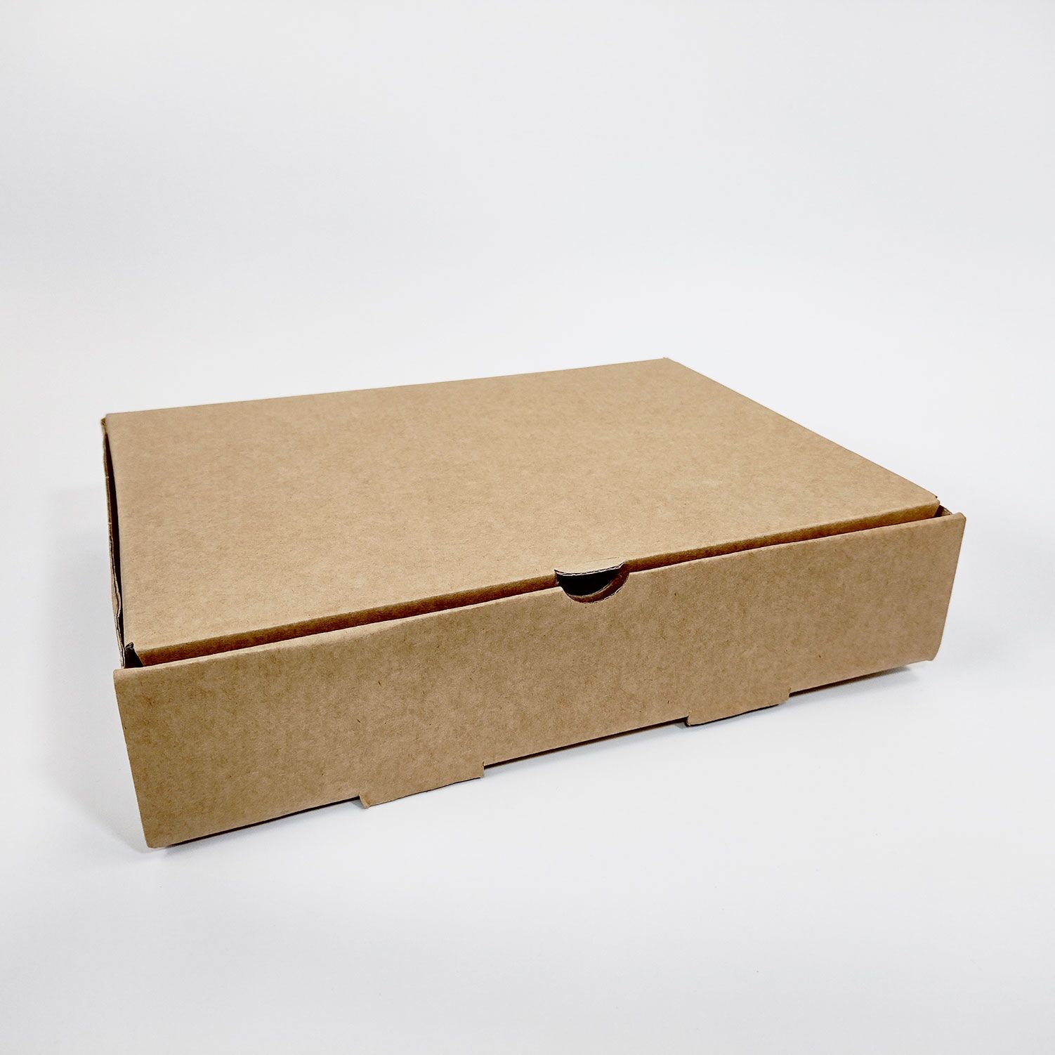 Premium Kraft paper Meal box with divider medium (100pcs) - Image 5