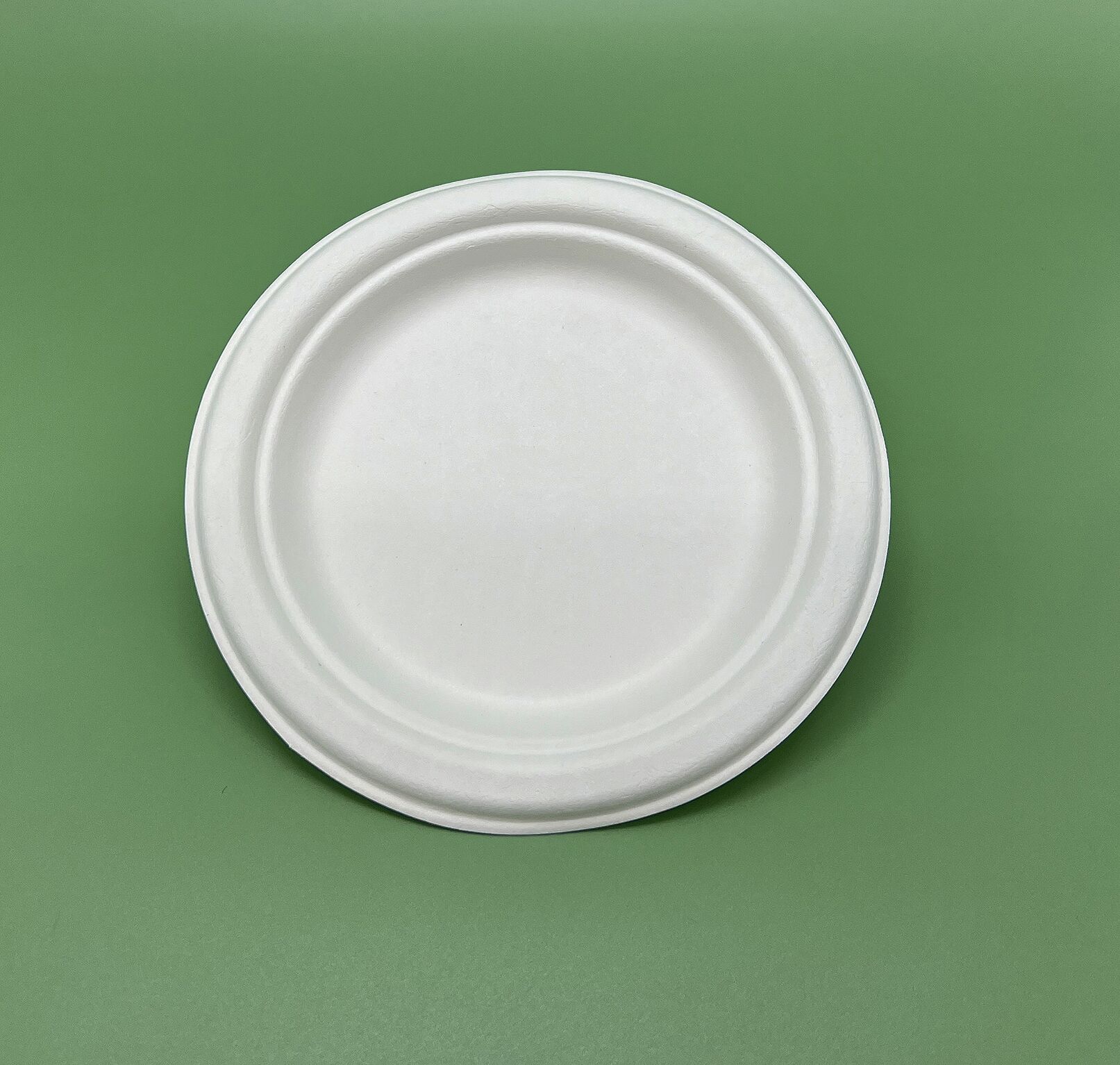 Bagasse 7"/18 cm Round Plate - 500 pcs/ctn - Image 3