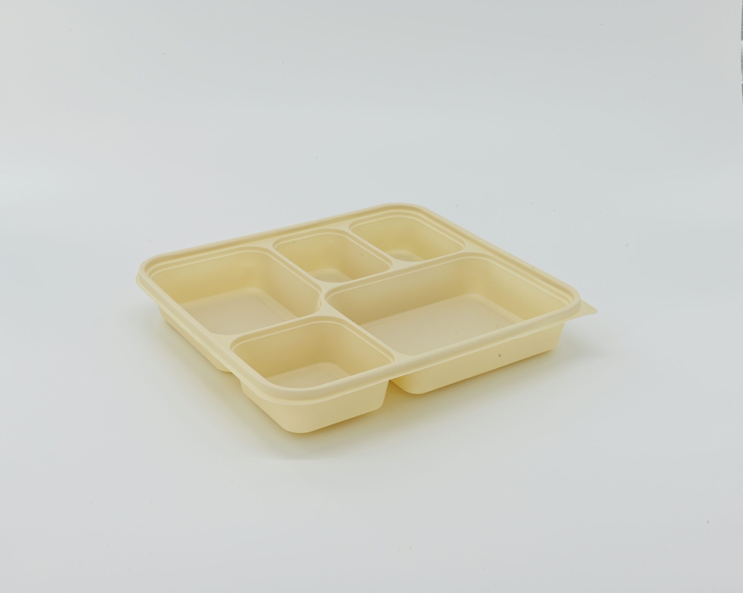 5 Compartment biodegradable food container, 100sets - Image 6