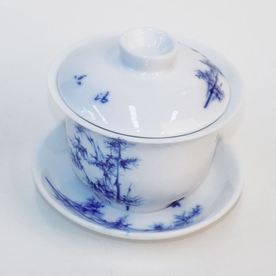 Gaiwan - Blue Bamboo (Large)