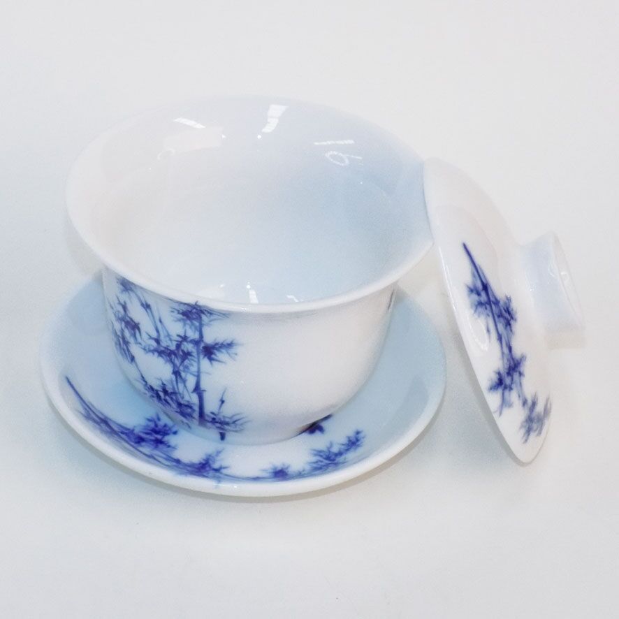 Gaiwan - Blue Bamboo (Large) - Image 2