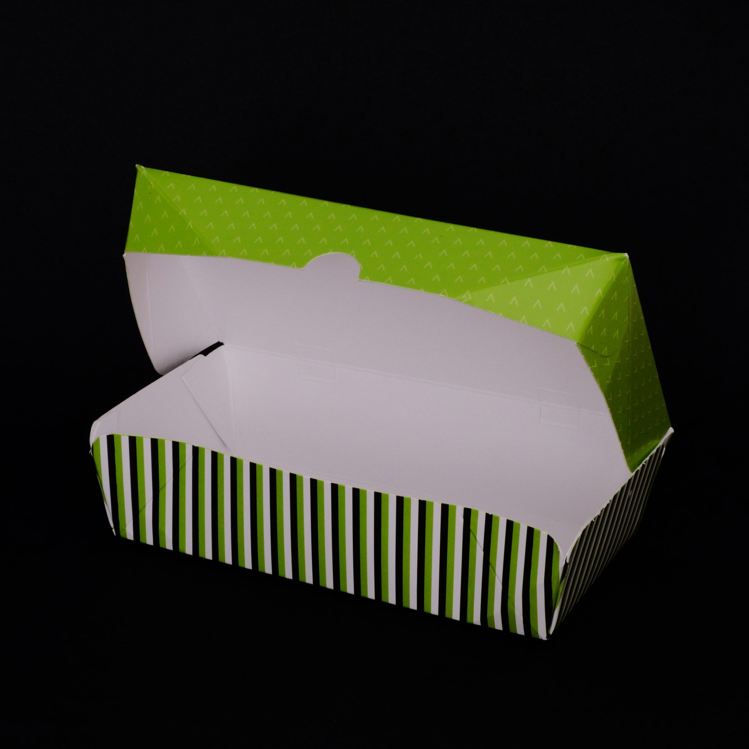 'Go Green' Paper Food Container - 640cc/20oz - (300pcs) - Image 3