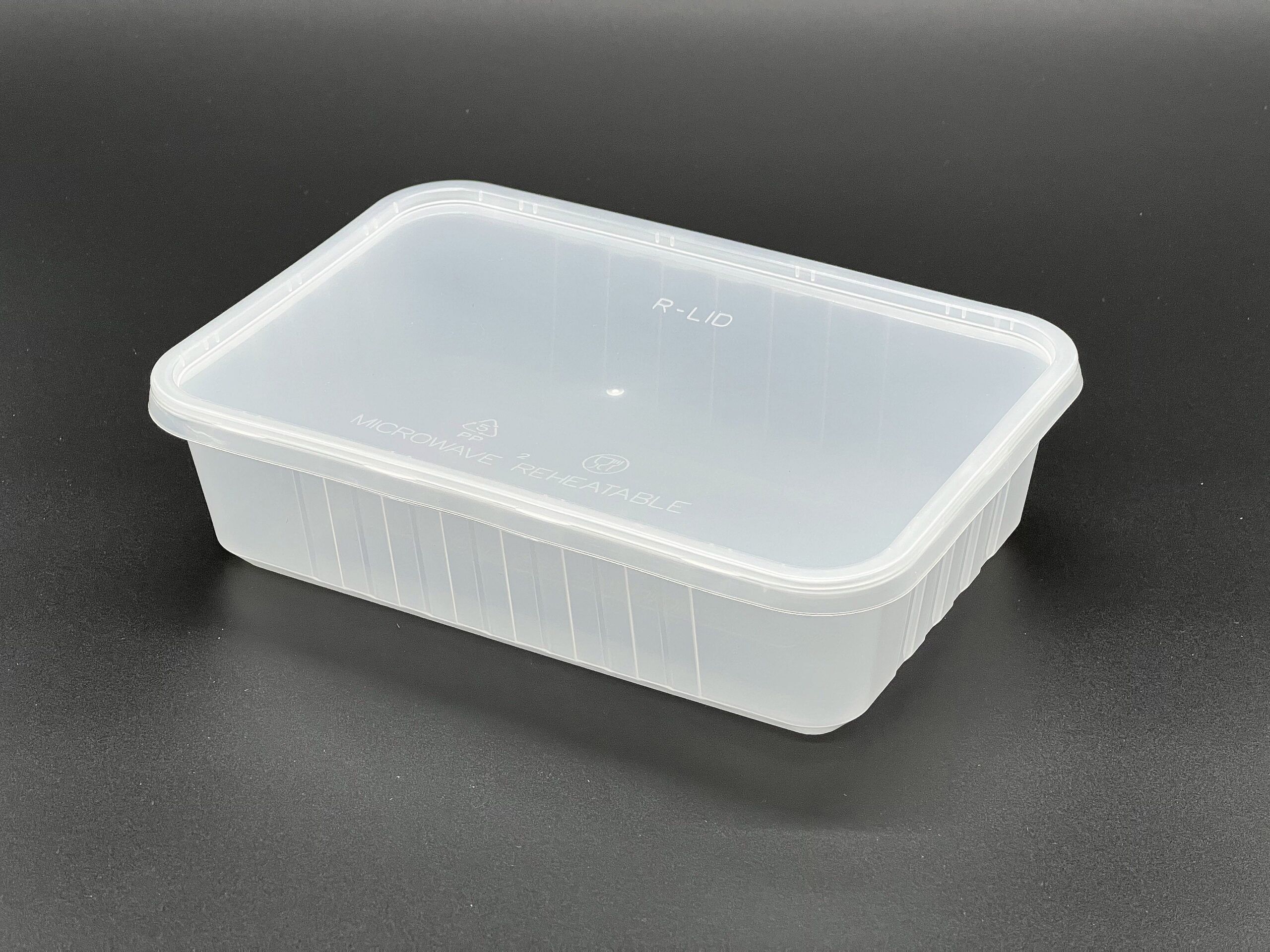 680cc Premium Plastic Rectangular Container, (250 sets) - Image 4