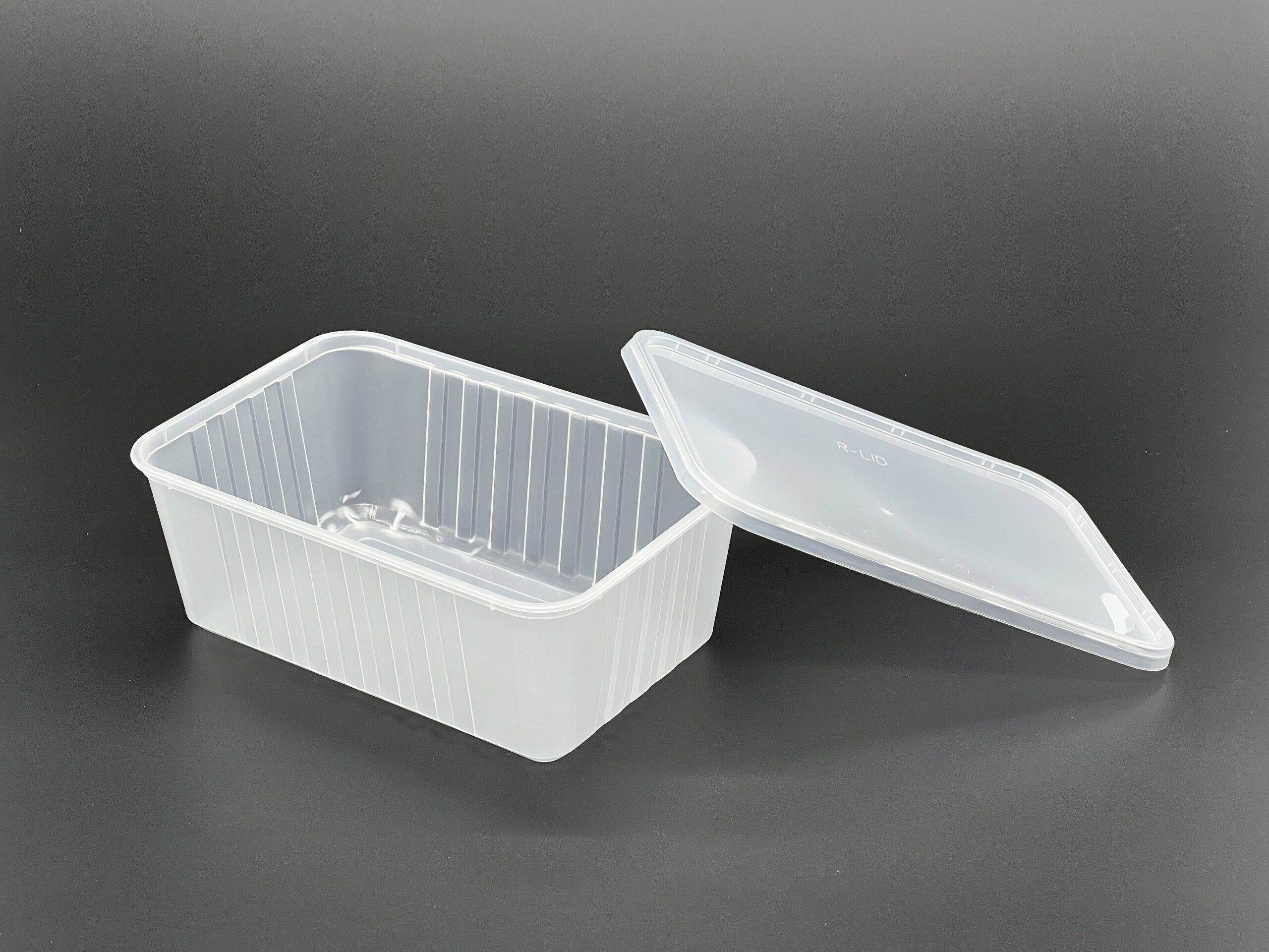 1000cc Premium Plastic Rectangular Container, (250 sets) - Image 2