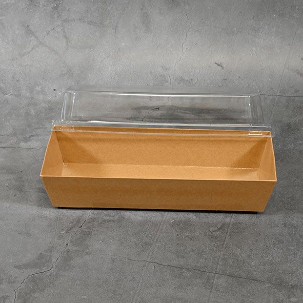 Kraft Paper Sushi Box with Lids No.3, 475ml (350sets) - Image 7