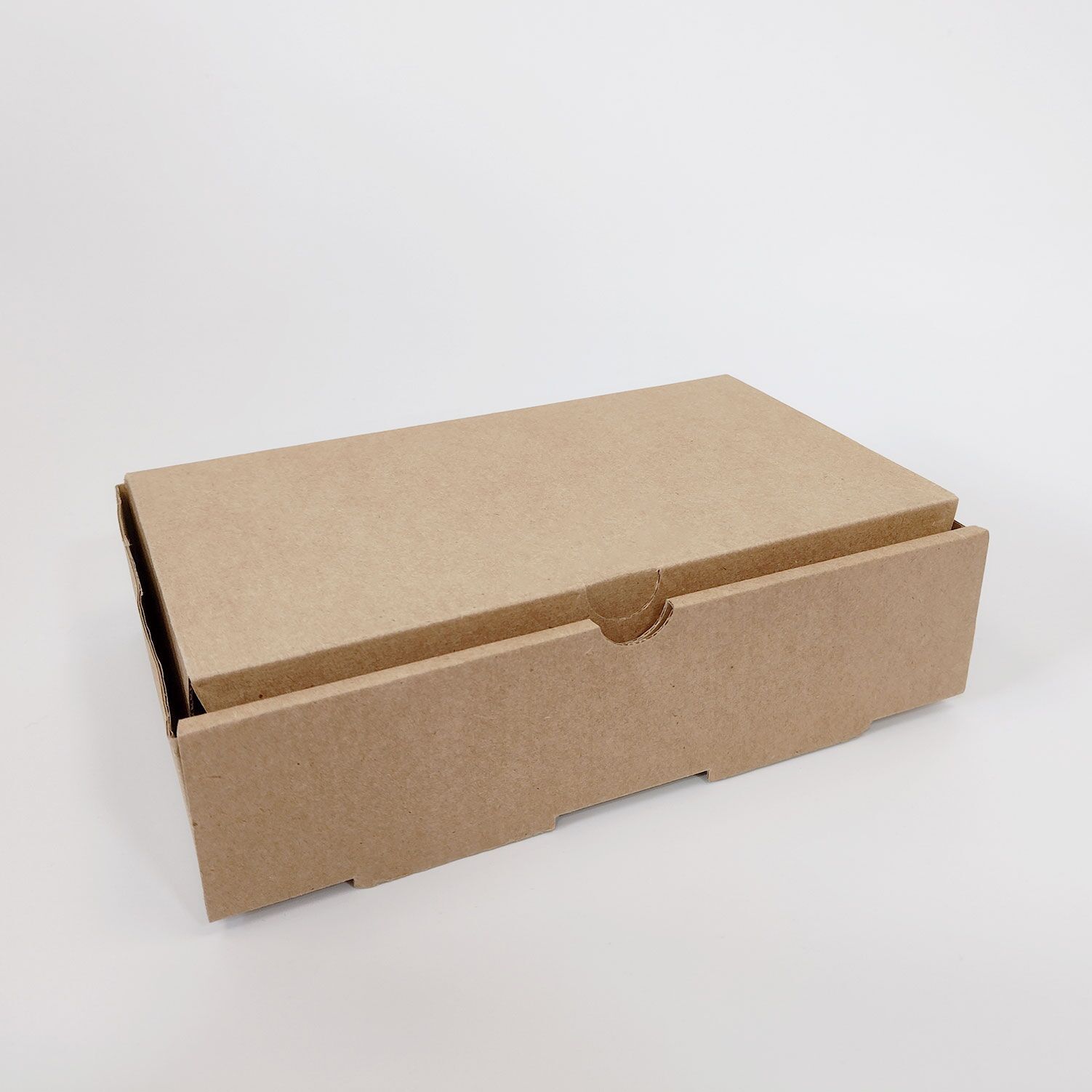 Premium Kraft paper meal box small (100pcs) - Image 5