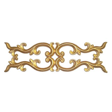 Gold Plastic Decoration