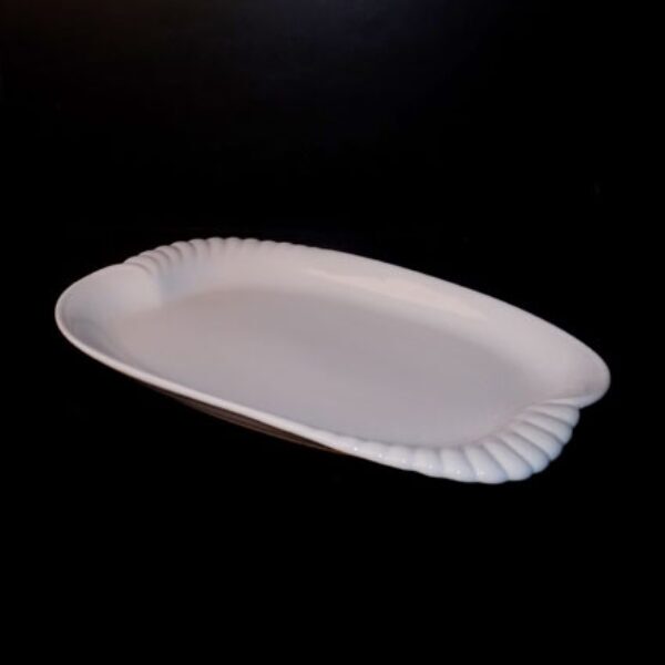 40.6cm / 16" Patterned Edge Plate (Vitrified)