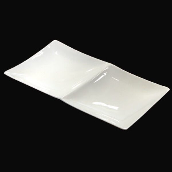 2 Section Plate (30cm x 12cm / 11.75" x 4.75")