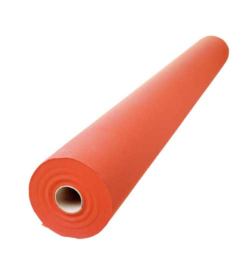 Red Wipeable Table Cover Banquet Roll - Image 2