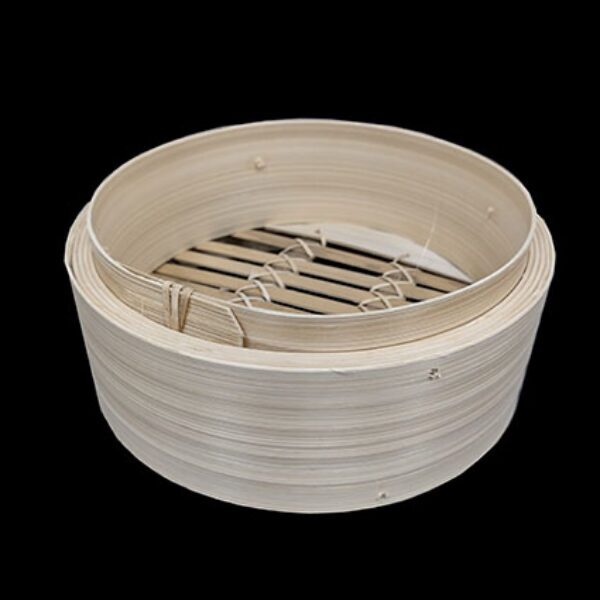 (7" / 18cm) Bamboo Steamer, Deep (BASE ONLY)