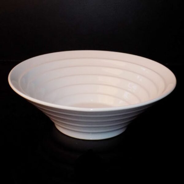 17.8cm / 7" Ribbed Bowl (Vitrified)