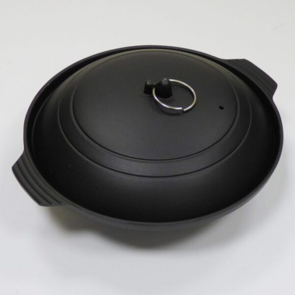 Black Aluminium Pot (20cm / 7.5")