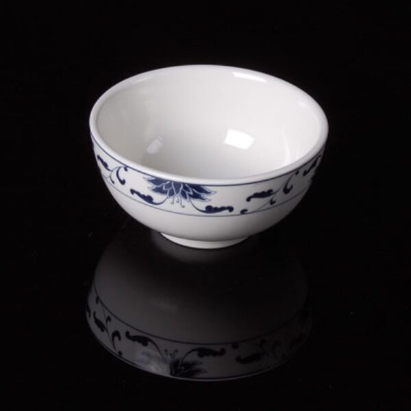 Cameo Blue Thick Rim Rice Bowl (11.5cm / 4.5") (48pcs) @ £2.25 + vat each