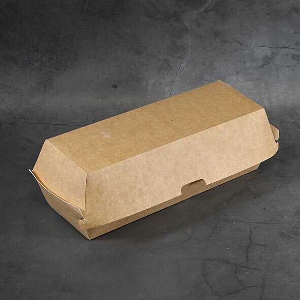 Disposable Kraft Hot Dog Box (400 sets) - Image 7