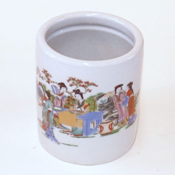 Large Ceramic Pen Holder - Women