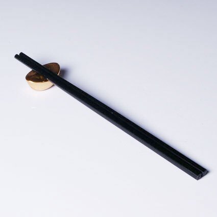 Mini Gold Colour Coated Ceramic Chopstick Stand (36pcs) @ £0.25 each - Image 2