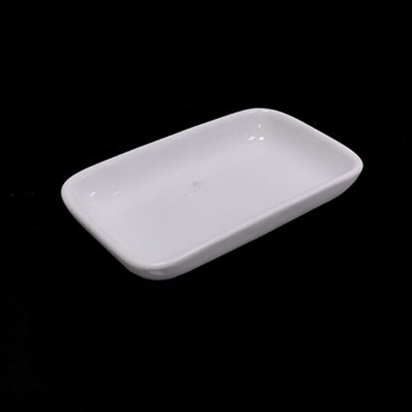 Rectangular Saucer Dish (10.8cm / 4.25") (24pcs) @ £0.45 + vat each
