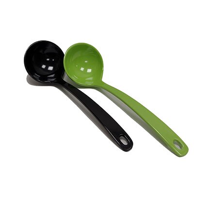 20.3cm / 8" Green Plastic Spoon - Image 2