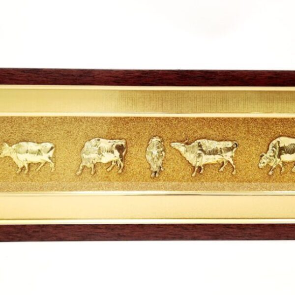 Framed Oxen