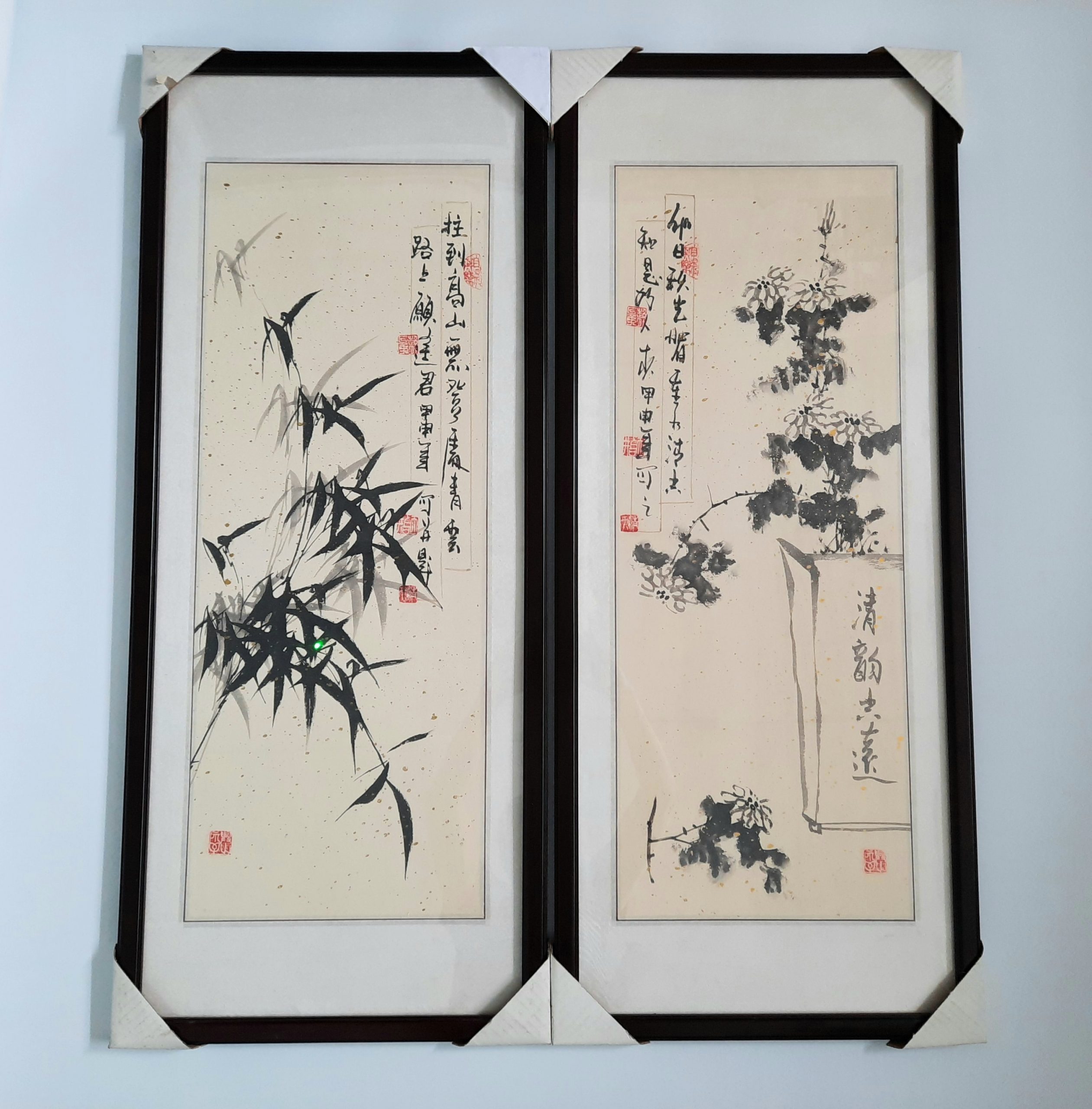 Flowers 梅蘭菊竹 / 4pcs set - Image 3