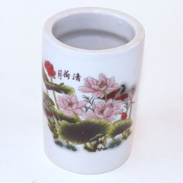 Small Ceramic Pen Holder - Fish