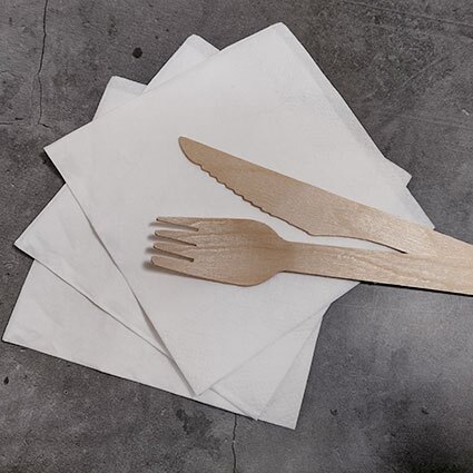 Eco-friendly Wooden forks (1000pcs) - Image 2
