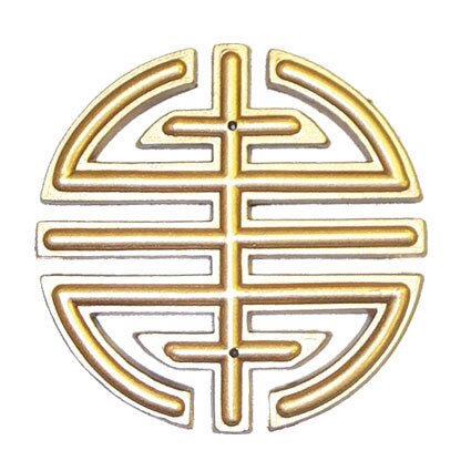 Gold Plastic Decoration