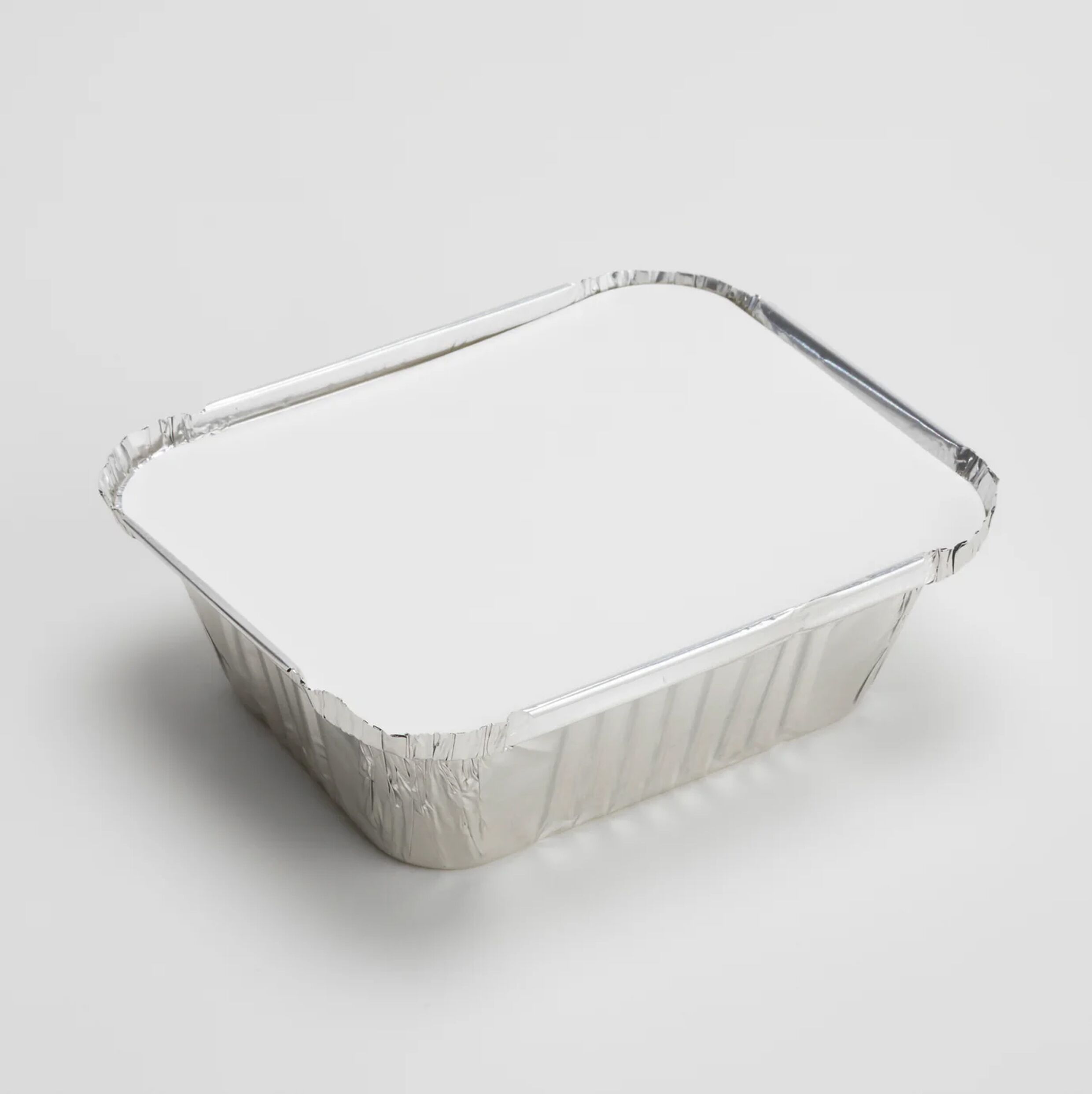No. 2 Foil Containers with Board Lids, 1000 sets