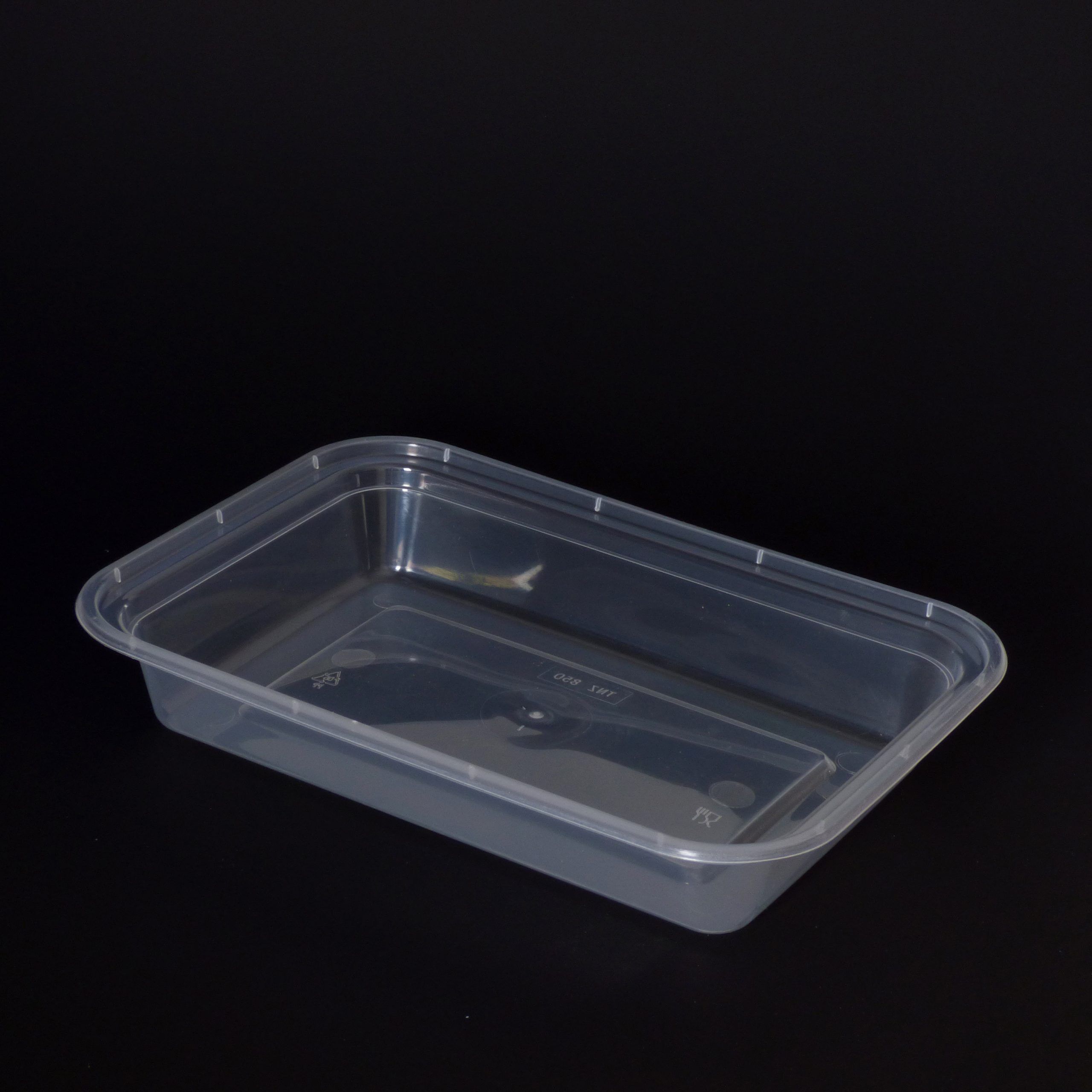730ml Rectangular Food Container with Dome Lid (300sets) - Image 2