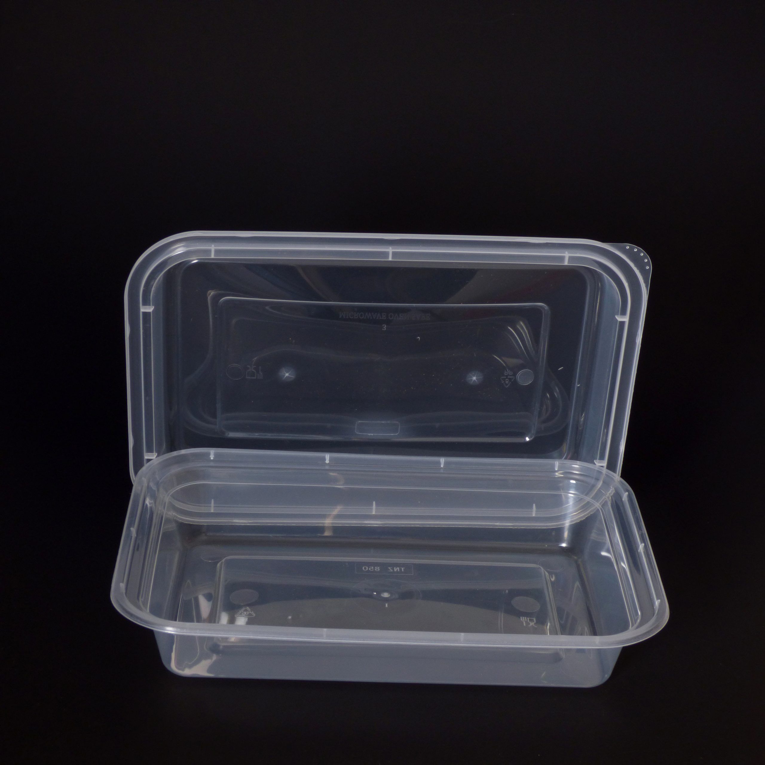 730ml Rectangular Food Container with Dome Lid (300sets) - Image 3