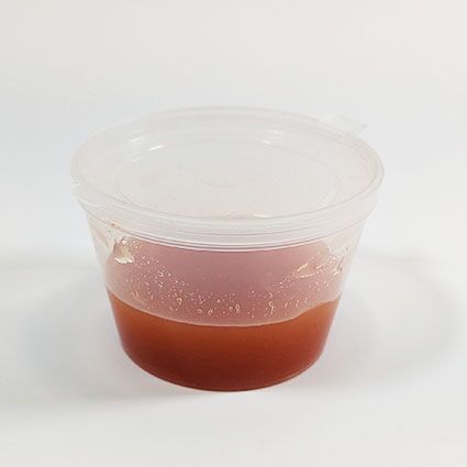 100ml (4oz) Sauce Cup with Lid Attached (500pcs) - Image 4