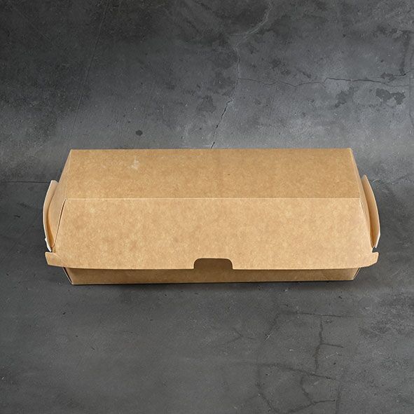 Disposable Kraft Hot Dog Box (400 sets) - Image 6